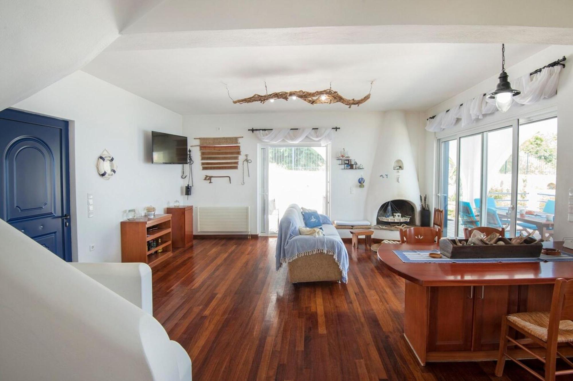 Blue Dream Seaside Villa With Superb Sea Views Kími Exterior foto